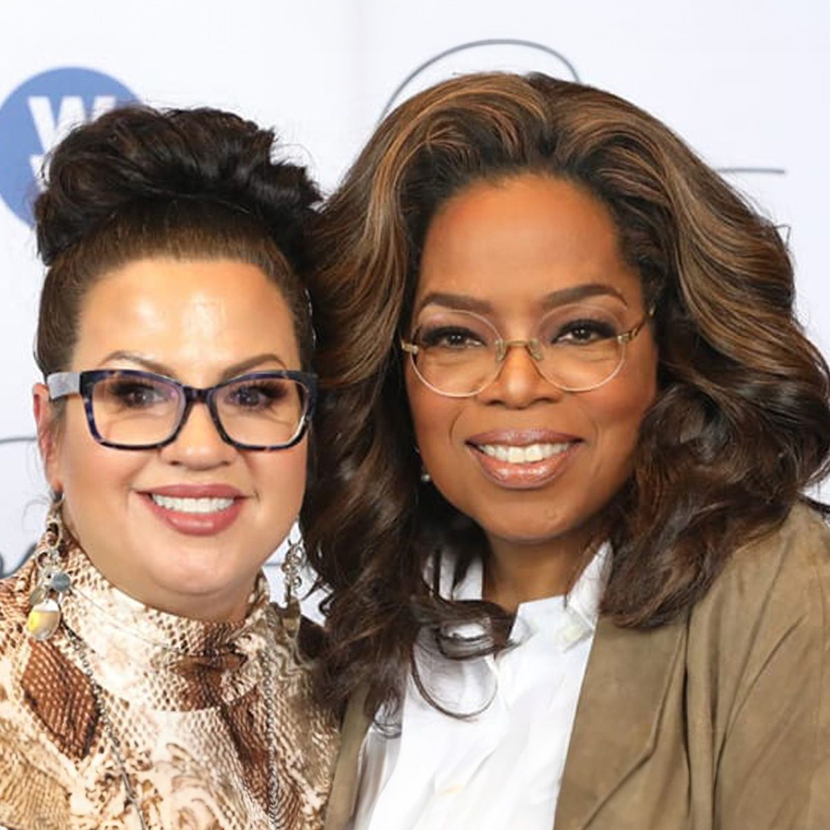 Sandra Weise with Oprah Winfrey